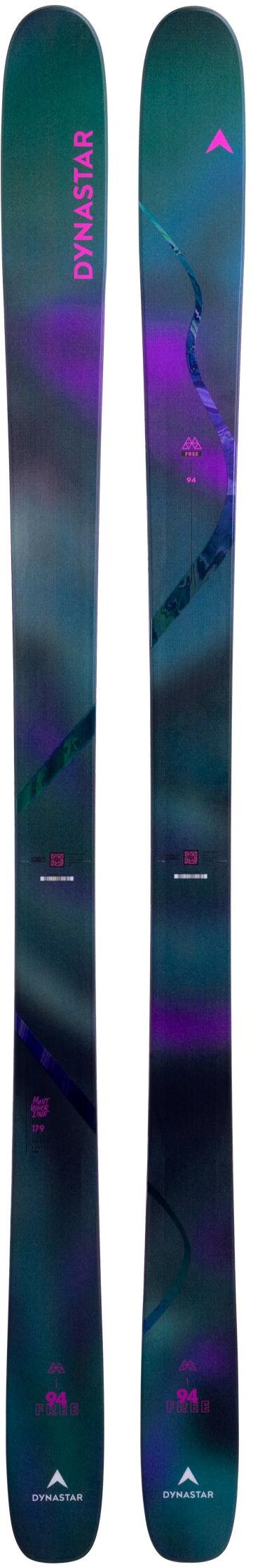 Dynastar  - Pack Ski M-Free 94 - 163 + 11.0 Tp 100mm Black Anthracite - Ski