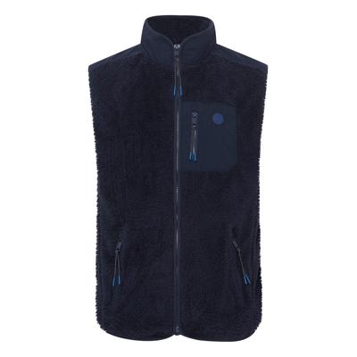 Kurzweste FQ1924 "Kurzweste FQFelo", Herren, Gr. M, blau (navy blazer), Obermaterial: 100% Polyester PES., Westen