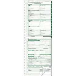 Sigel, Formular, Vordruck ""Mahnbescheid"", A4, SD, 2 x 2 Blatt