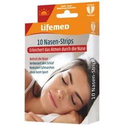 Lifemed Nasen-strips Hautfarben 10 St