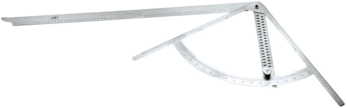 Helios-Preisser Alpha-Winkel rostfrei mit Anreißlöchern 430x795 mm (0396290)