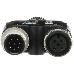ABB M12-3D Y-Stecker mit M12-Anschlüssen für den Anschluss von Lichtgittern/Lichtvorhängen FOCUS (Sender und Empfänger) 2TLA020055R0300