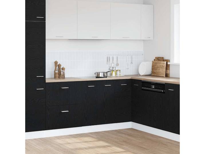 vidaXL Hängeschrank vidaXL Unterschrank Schwarzeiche 60x46x81,5 cm Holzwerkstoff