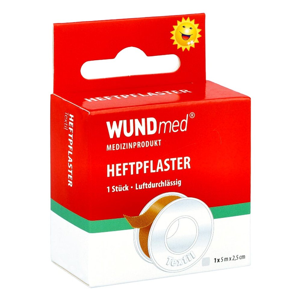 Axisis GmbH Heftpflaster Textil 2,5 cmx5 m 09735068