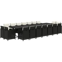 vidaXL, Gartentisch + Balkontisch, Marmelis (Ohne Fussablage) (107 x 107 x 74 cm)