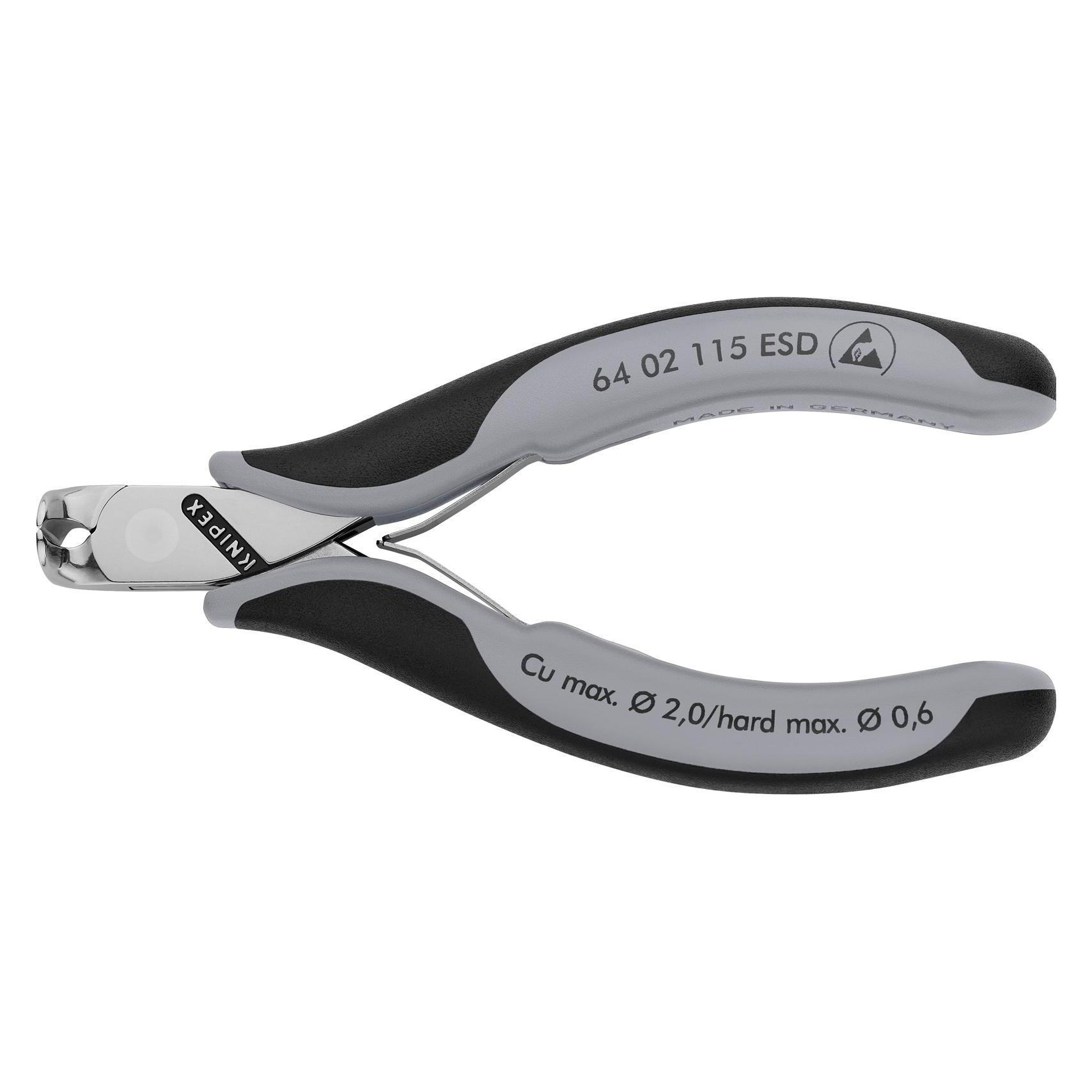 Knipex Elektronik-Vornschneider ESD (115 mm) (64 02 115 ESD)