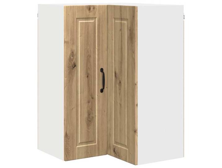 Sarazyj®Buffet de Cuisine KENNETH - Armoire Bas/Colonne/ Armoire de cuisine - avec étagère Chêne artisanal 57x57x80cm - 797237