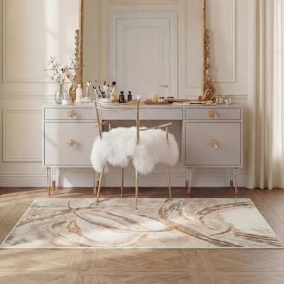 Nourison Brushstrokes Indoor only Abstract Area Rug