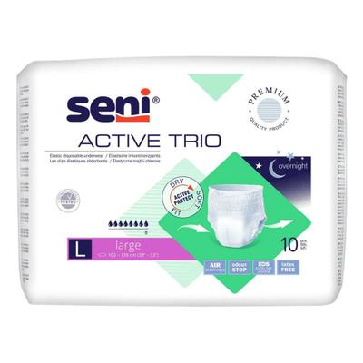 Seni Active Trio Inkontinenzpants L 10 St Windeln