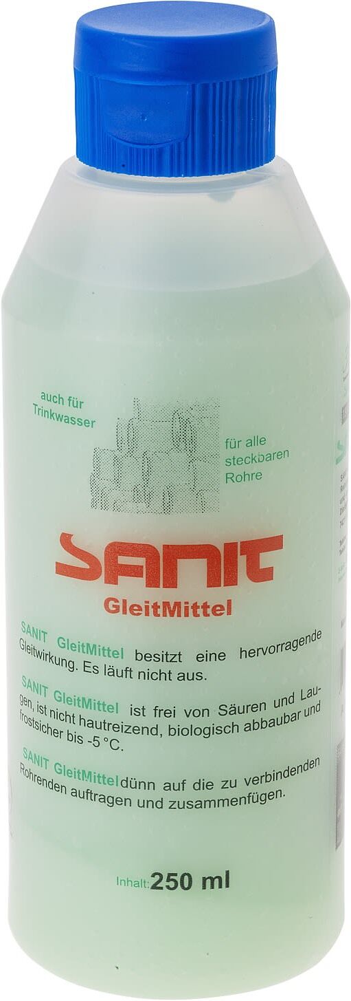 Sanit GleitMittel DVGW, Montagezubehör, 3079, grün