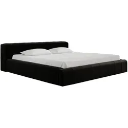POLSTERBETT Lipari 140x200 Schwarz