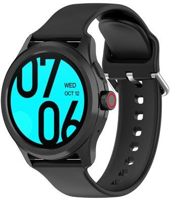 Everyday Crate Universal Silicone Watch Band Adjustable Replacement Watch Strap For TicWatch Pro 5 And Fossil Watches black