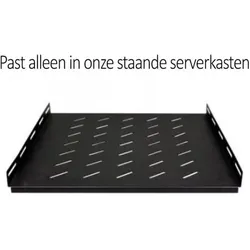 Ds-It Fachboden für 1000mm Tiefe Serverschränke, Serverschrank Zubehör, Schwarz