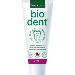 Terra Natura Zahnpasta biodent vital