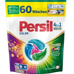 Waschmitteltabs Persil 4 in 1 Discs Color 60 WL praktische Flüssigtabs für eine einfache Dosierung