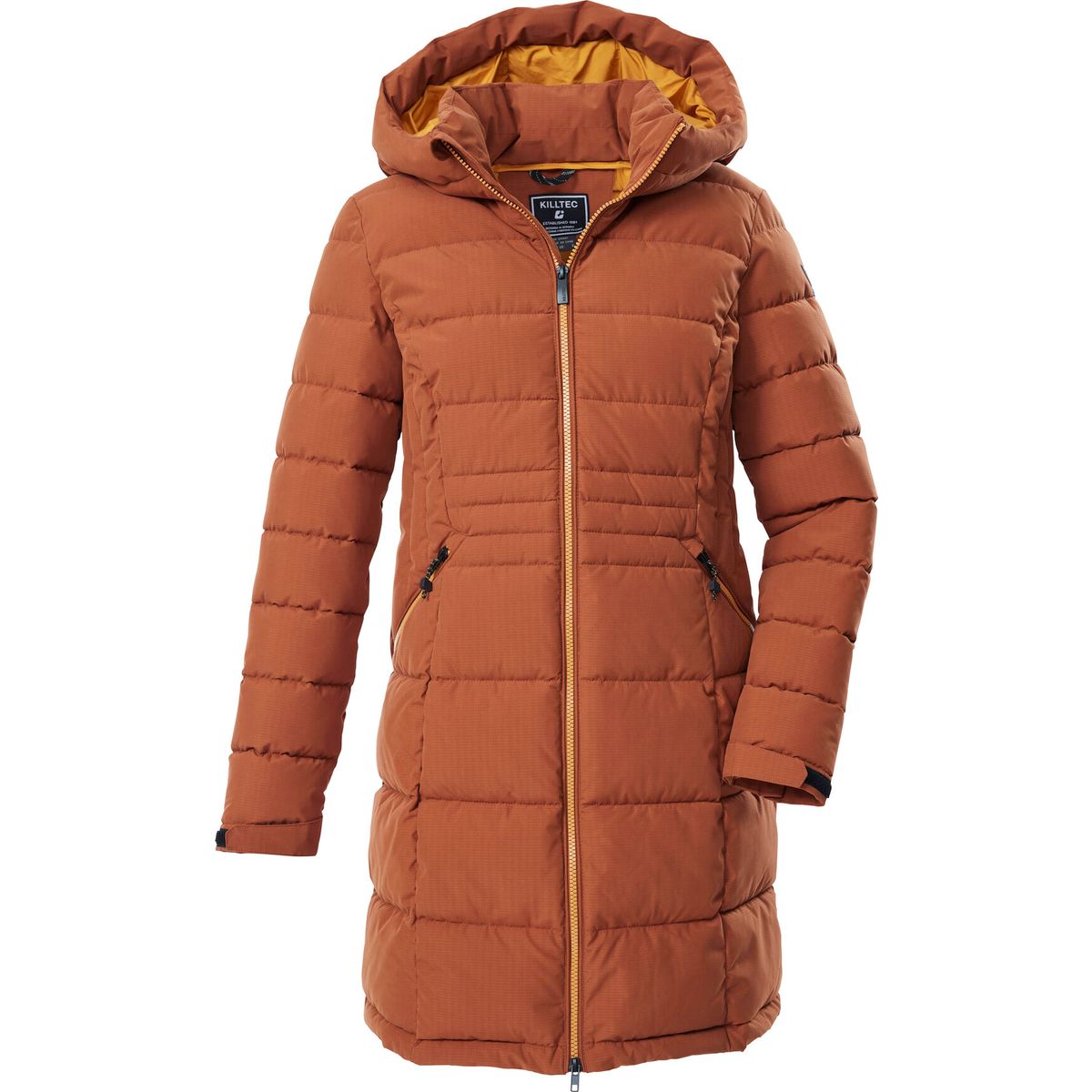 killtec KOW 11 Women Quilted Parka kupferbraun (00115) 36 43303-000-00115-36