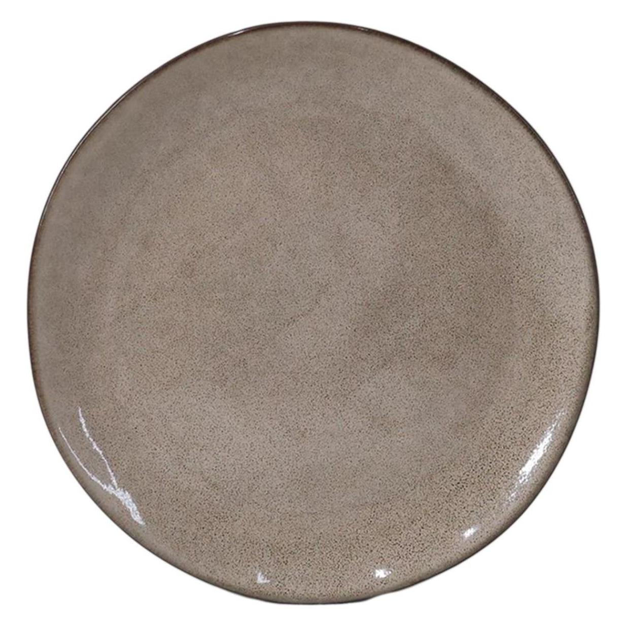 Domoletti Plate lunch Enigma, Ø 28.3 cm, brown (1x, 28.30 cm) (62617396)