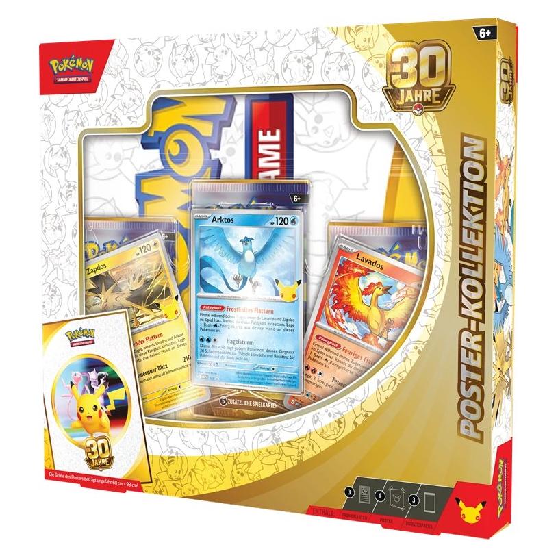 Pokémon 30 Jahre Poster-Kollektion (Deutsch, Box Set & Collection) (14724)