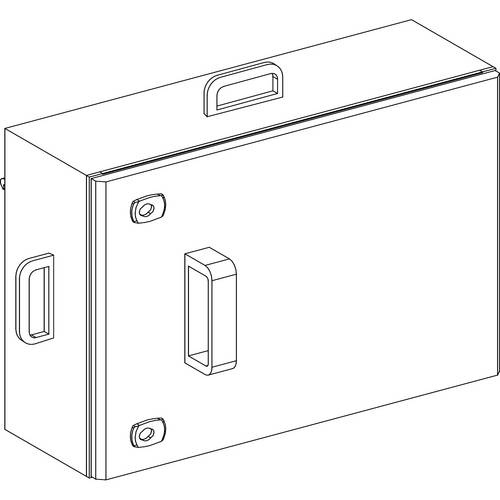 Schneider Electric KSB250SE5 KS Abgangskasten,250A, 3L+PEN, für Sicherungen NH1 Kleinverteilerzubehör 1St.