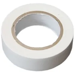 BEMKO Isolierband 10m/15mm weiß Klebeband Band PVC-1510WH E30-PVC1510WH