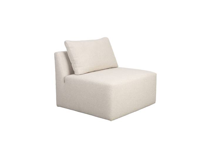 Canapé modulable Prosper 1 place couleur sable