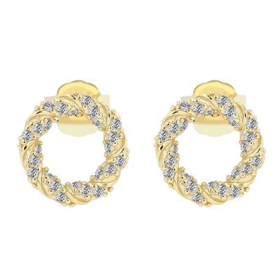Paar Ohrhänger ADELIA´S "Ohrringe – Ohrstecker aus 925 Silber", Damen, Gr. Damen, Silber 925 (Sterlingsilber), gold, Ohrringe, Geschenkidee: zeitlos und vielseitig
