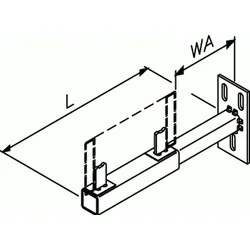 Zehnder Zubehör Wandkonsole WAK 2-180 782271