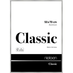 Nielsen Aluminium-Bilderrahmen Classic  50 x 70 / Silber Matt