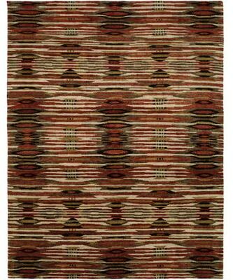 Natori KALATY Modern Multi-Colored Hand-Knotted Wool Area Rug