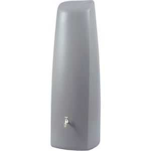 Garantia Regentonne Elegance Wandtank, 400 Liter, 60 x 60 x 180cm (B/T/H), steingrau