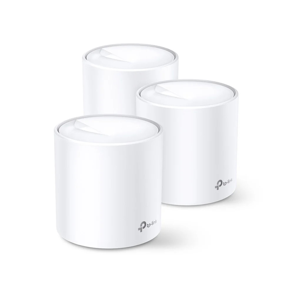 TP-Link Deco X20 AX1800 Dual-band WiFi 6 Mesh Systeem, 3-pack, Wit