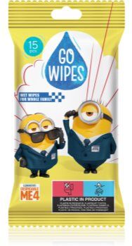 GoWipes Wet Wipes For Whole Family toalhitas de limpeza húmidos para mãos 15 un.. Wet Wipes For Whole Family