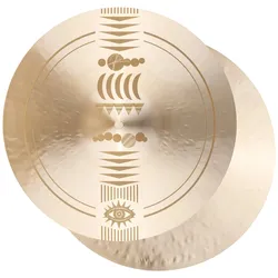 Meinl Cymbals HiHat Meinl Artist Design AD4 Anika Nilles Lunar H AD4, Lunar Hats... - Hi-Hat-Becken