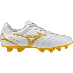 Mizuno Monarcida Neo III Select FG Fußballschuhe Kinder 50 - white/mp gold 38