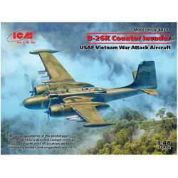 ICM B-26K Counter Invader, USAF Vietnam War Attack Aircraft