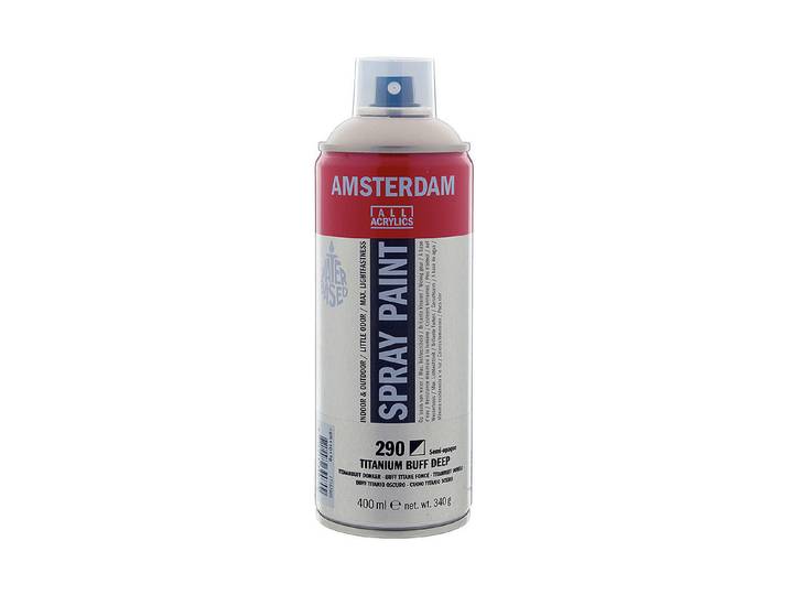 Amsterdam Acryl-Spray Titanbuff Dunkel 400 ml