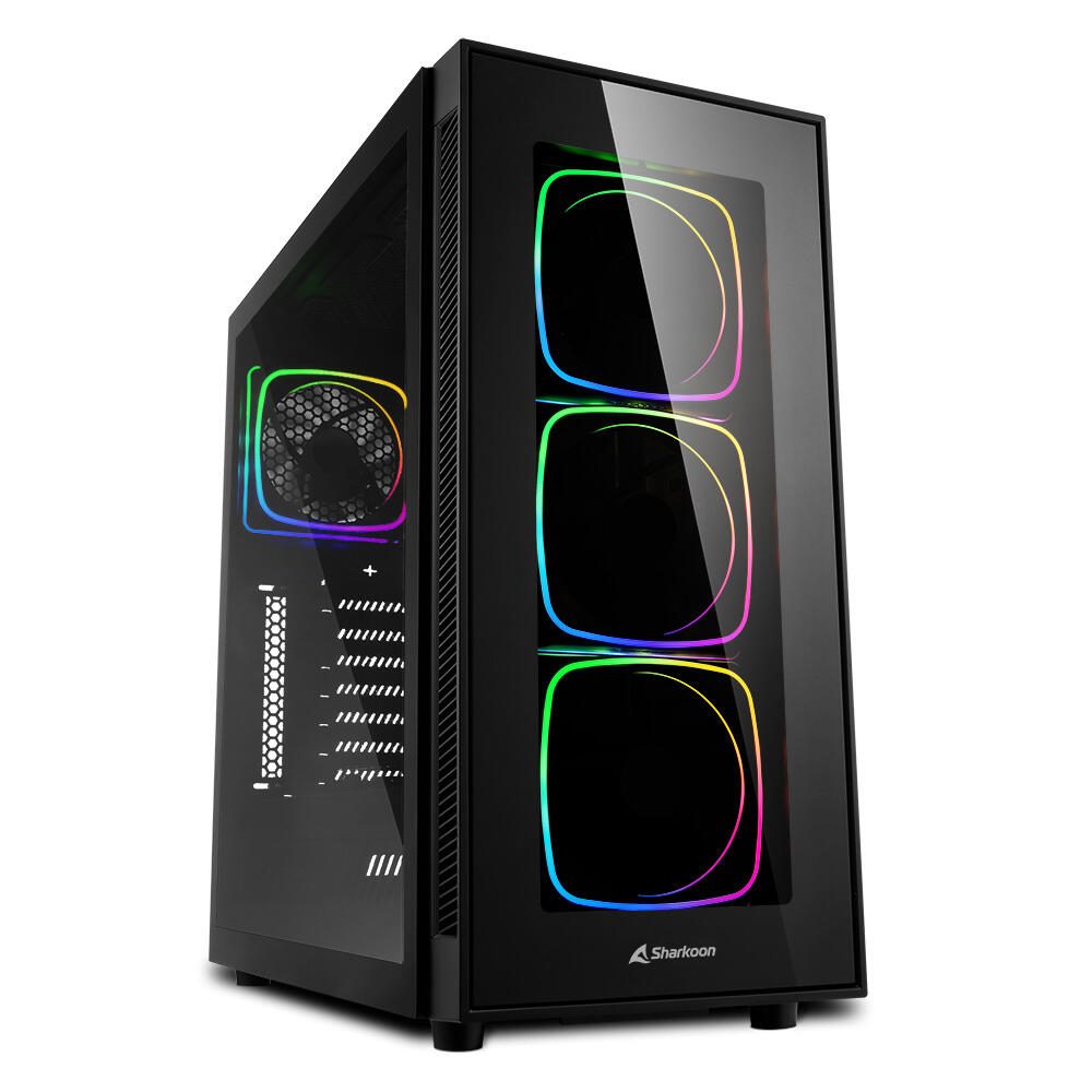 Sharkoon PC Gehäuse TG6 RGB ATX schwarz 4044951028221
