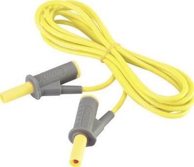 Voltcraft MSB-501 Veiligheidsmeetkabel met lamellenstekker, 4 mm