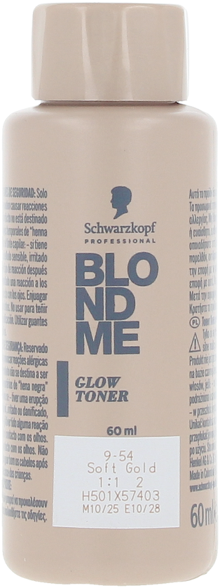 Schwarzkopf Professional BlondMe Shine Toner Soft Gold 9-54