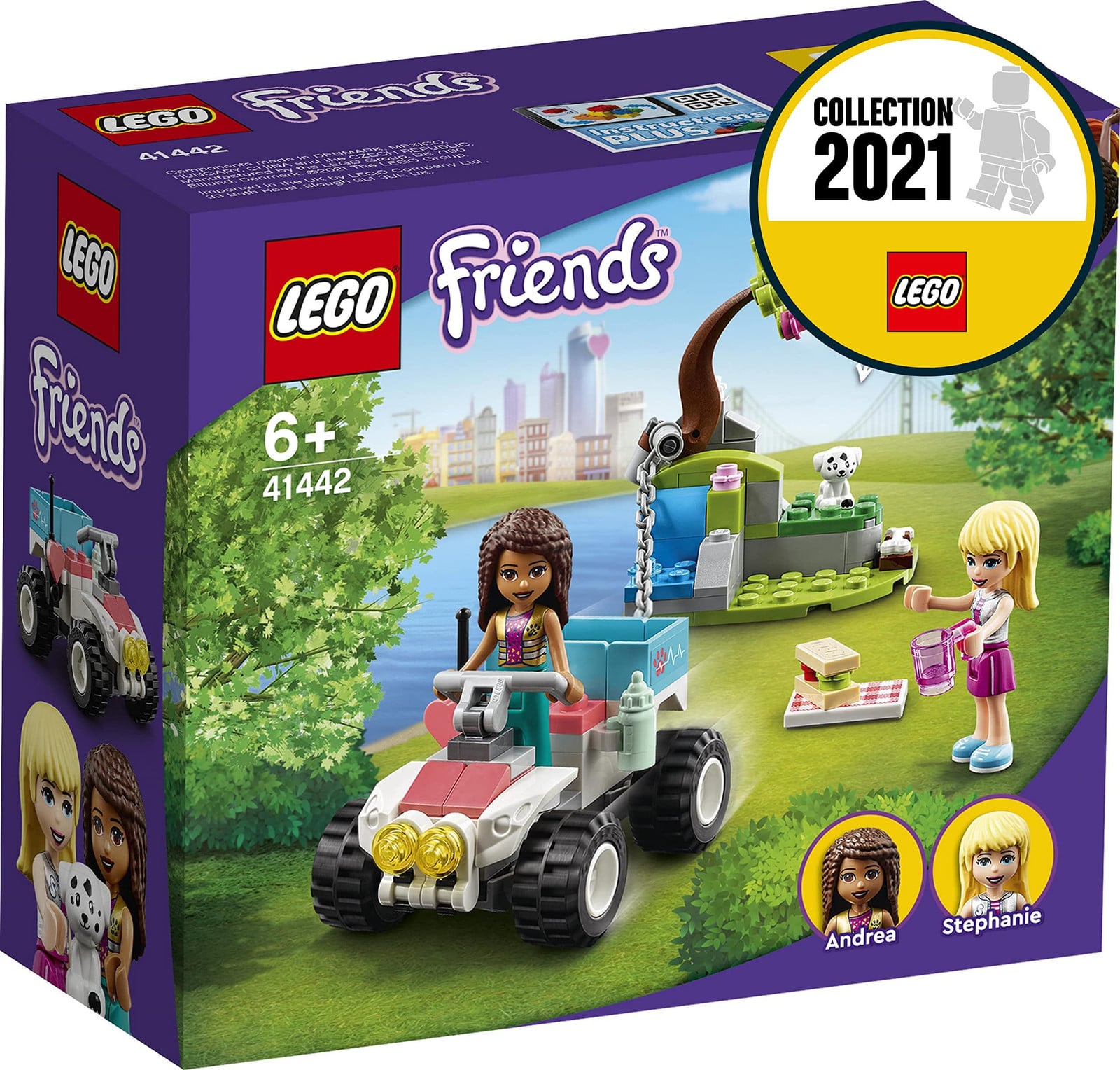 LEGO Friends 41442 Dierenreddingsquad speelset met Stephanie en Andrea