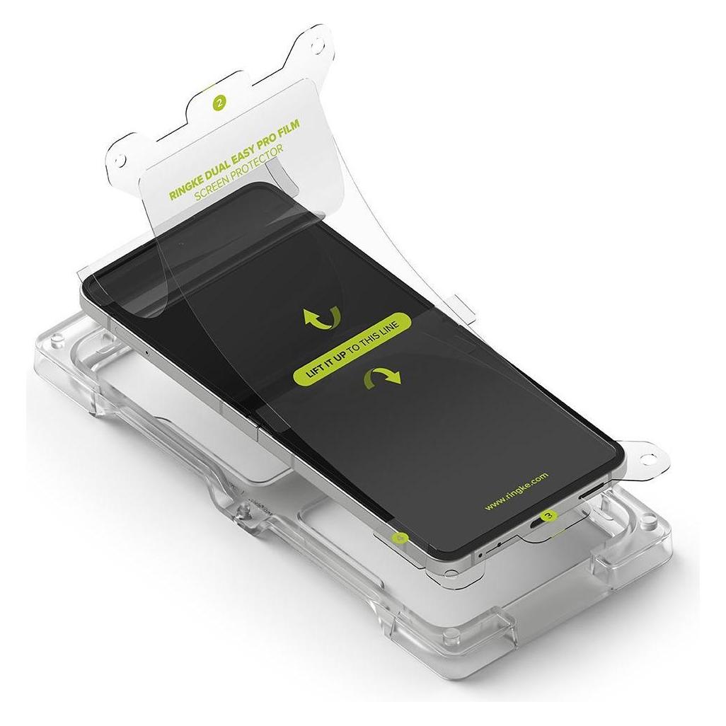 Ringke - Dual Easy Pro Film (2 pack) - Samsung Galaxy Z Flip7 - Clear (2 Stk., Samsung Galaxy Z Flip7) (197061)