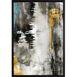 Leinwandbild Abstrakte Kunst (BHT 80x120x5 cm) - BHT 80x120x5 cm