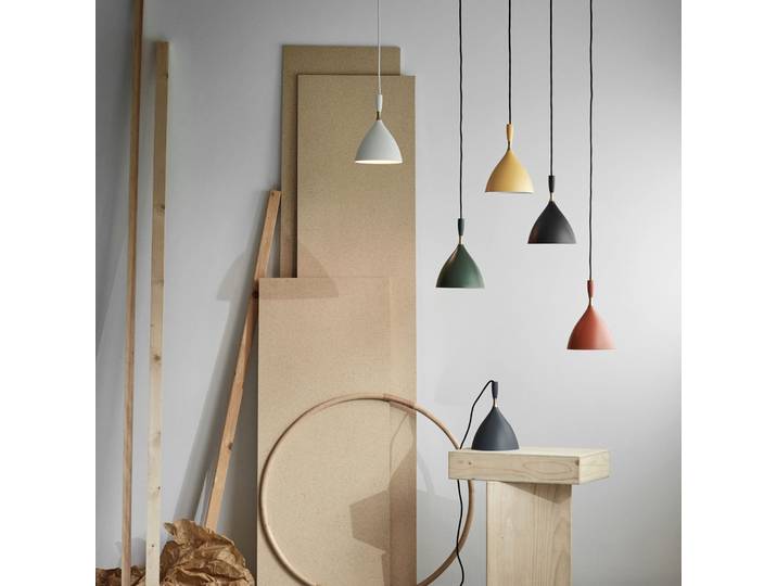Dokka Pendelleuchte Dark Green - Northern - Wohnzimmer - Skandinavisch - Metall - Einflammig