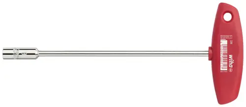 Wiha Werkstatt Steckschlüssel-Schraubendreher Schlüsselweite (metrisch): 6mm Klingenlänge: 125mm
