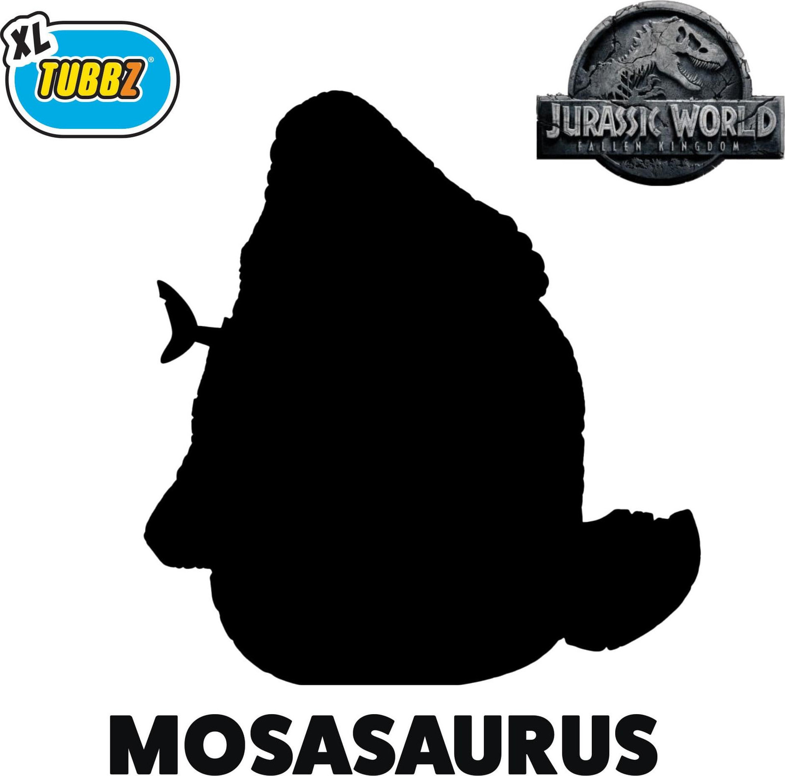 Numskull Jurassic World Tubbz Mosasaurus PVC-figuur XL, 25 cm
