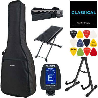 Harley Benton Accessory Classic Guitar Pack Noir