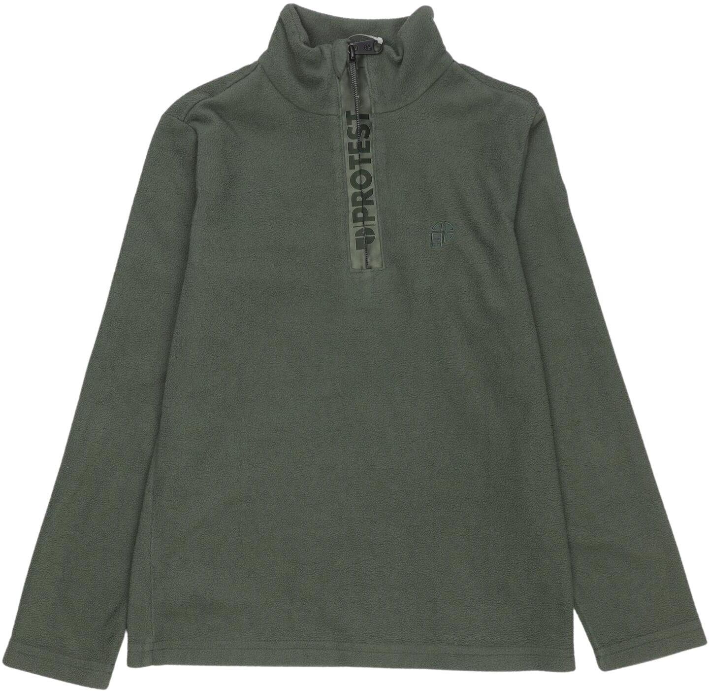 Protest Jungen Kapuzenpullover oder Sweater, Grün, Gr. EU 128, Synthetik - Second Hand