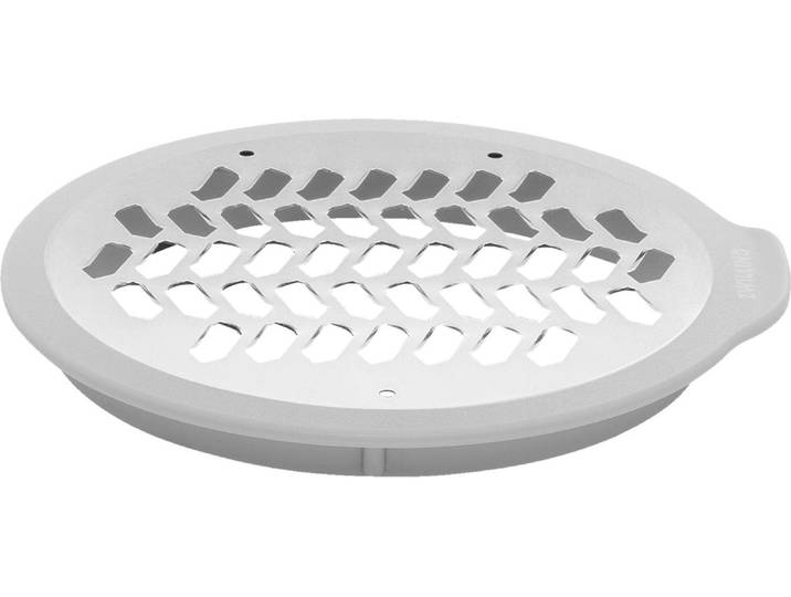 Reibeaufsatz ZWILLING Fresh & Save BOWLS - Zubehör-Set, Accessoire-Set, 5-teilig , weiss (grau), B:27,3cm H:2,5cm Ø:24cm, Kunststoff, Küchenmaschinen-Aufsätze, Reibeaufsatz, Spritzschutz, 3 Reibeaufsätze, backofenfeste Anti-Rutsch-Silikonmatte