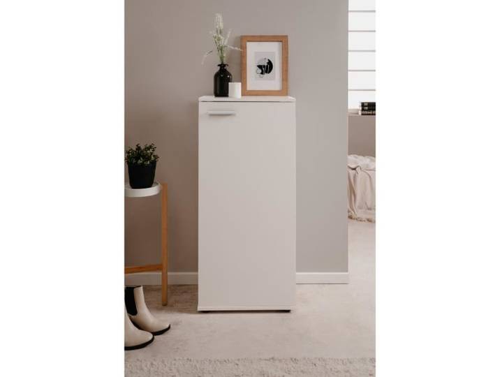 Meuble à chaussures - Finori - Satos - Blanc - 12 Paires - L50 x P34 x H110cm