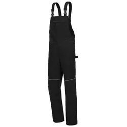 AS Arbeitsschutz Arbeitshose Nitras Motion Tex Light Latzhose | schwarz | 245 g/qm | Gr.29